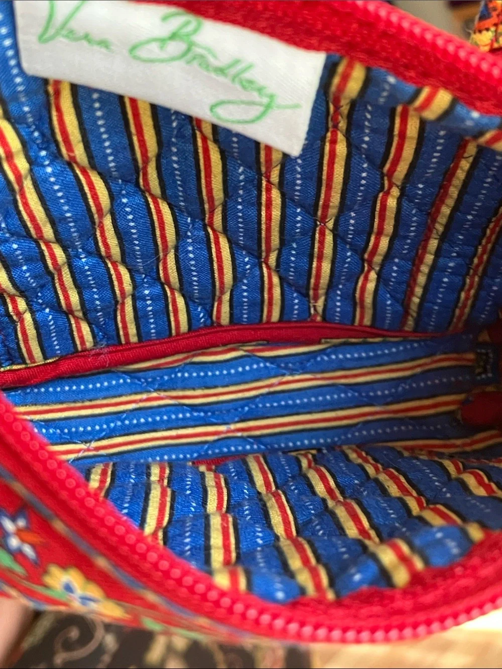 NWOT Vera Bradley Matching Set: Quilted Mini Tote and Double Picture Frame 4